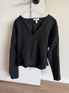 COS Black V-Neck Jumper